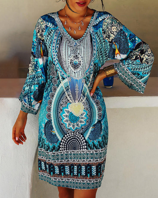 Boho-Sommerkleid mit lockerem Schnitt – Nina