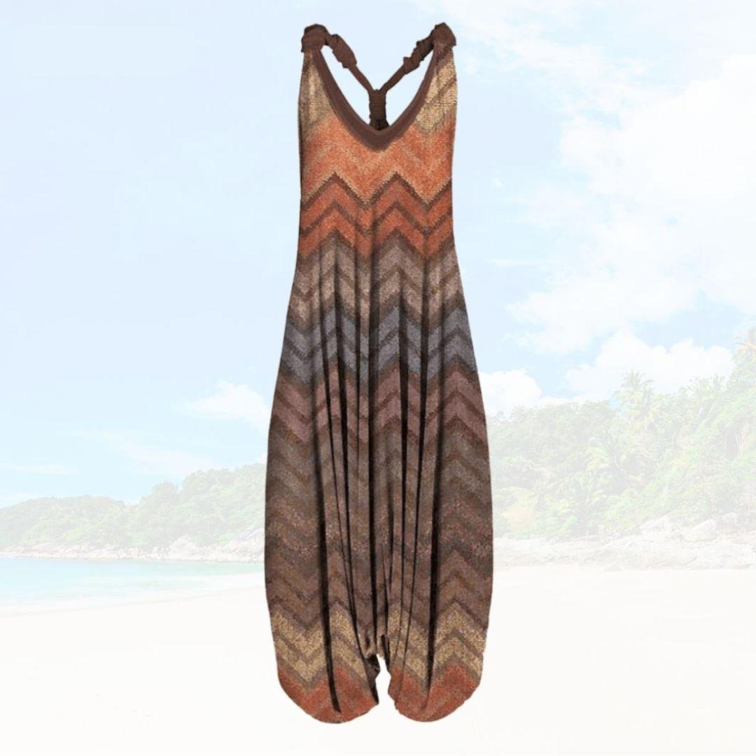 Sommer-Jumpsuit für Damen mit lässigem Schnitt – Elenya