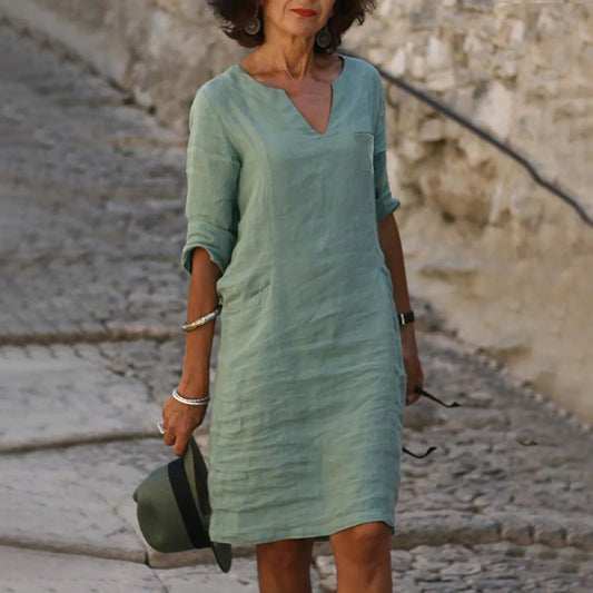 Stilvolles lässiges Sommerkleid – Isalie
