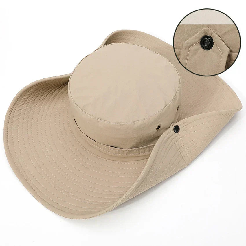 Outdoor-Sommerhut mit verstellbarem Kinnriemen und wasserabweisendem Material – Ranger
