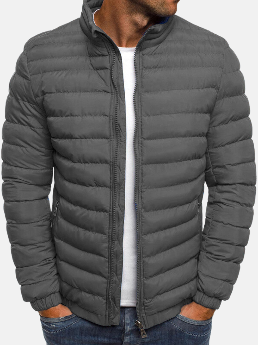 Herren-Steppjacke mit tailliertem Schnitt – Dorian