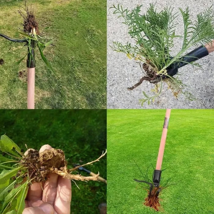 Stehender Unkrautentferner mit kraftvoller Wurzelentfernung - WeedGrip