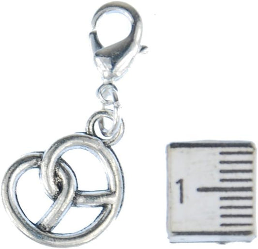 Brezel Charm Anhänger – SilberBrezn Oktoberfest 2026