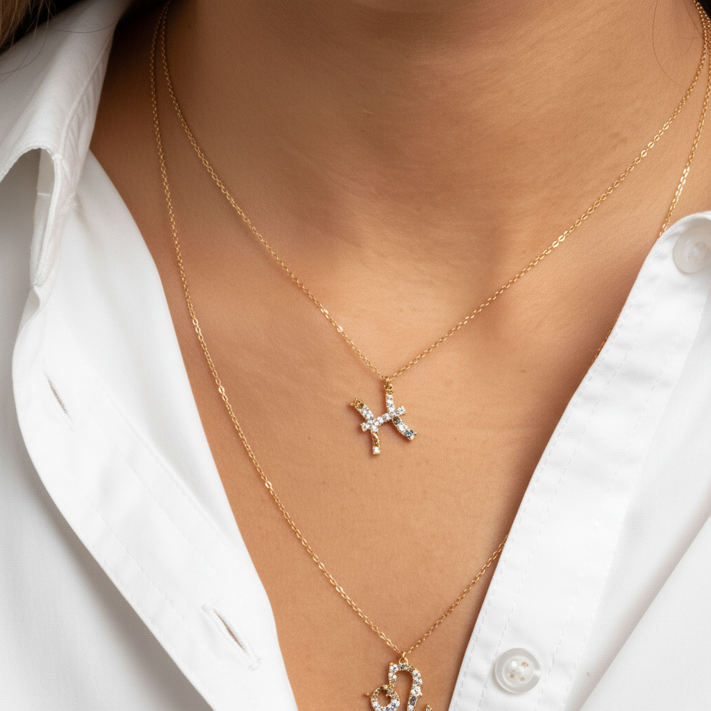 925 Sterlingsilber Kette - StarGlow