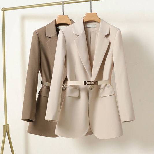 Damen Blazer mit Gürtel – Melisande Herbstedition