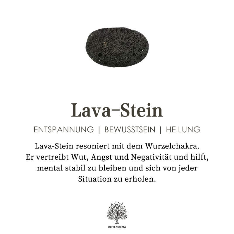 Armband Aus Lavastein - OnyxBalance