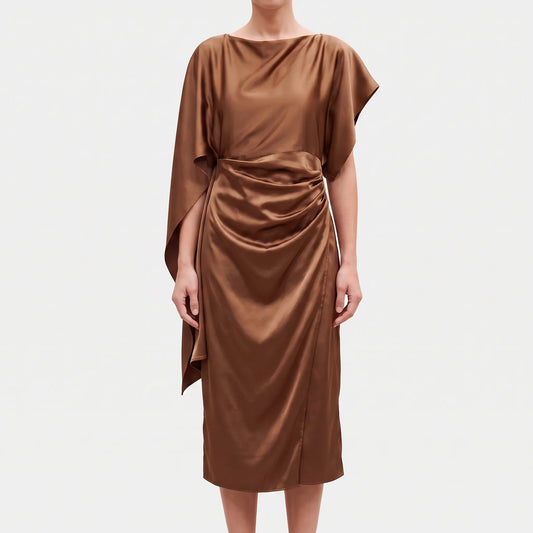 Asymmetrisches Midikleid - Debra