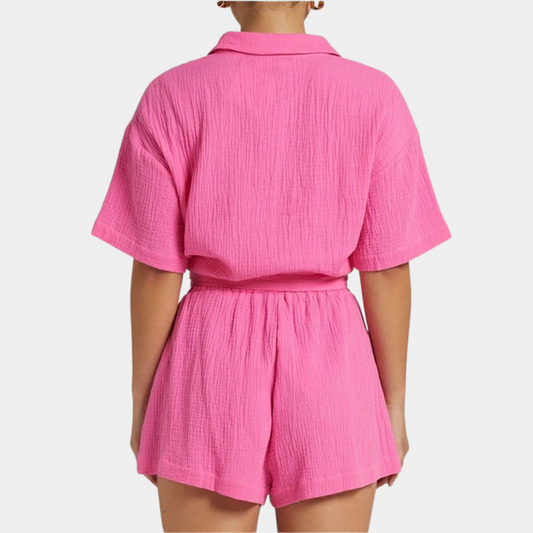 Bequemer zweiteiliger Damen-Sommeranzug – Liora