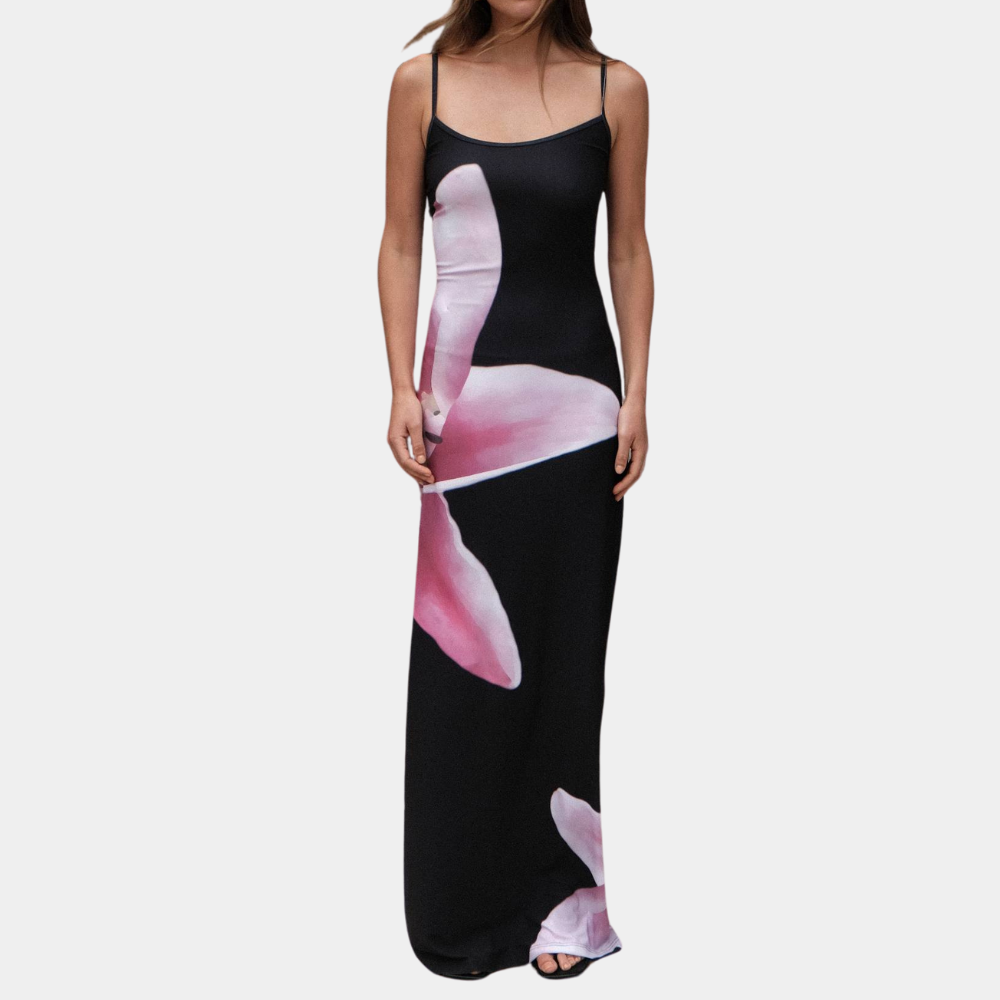 Bequemes Sommerkleid mit figurschmeichelndem Detail – Lucine