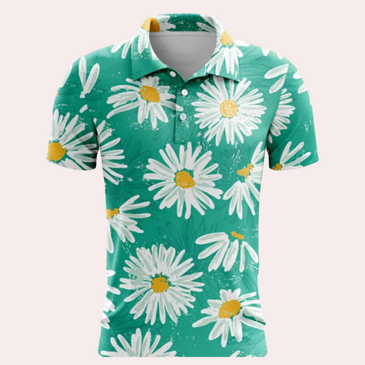 Sommerliches Herren-Poloshirt – Bequeme Passform – Sven