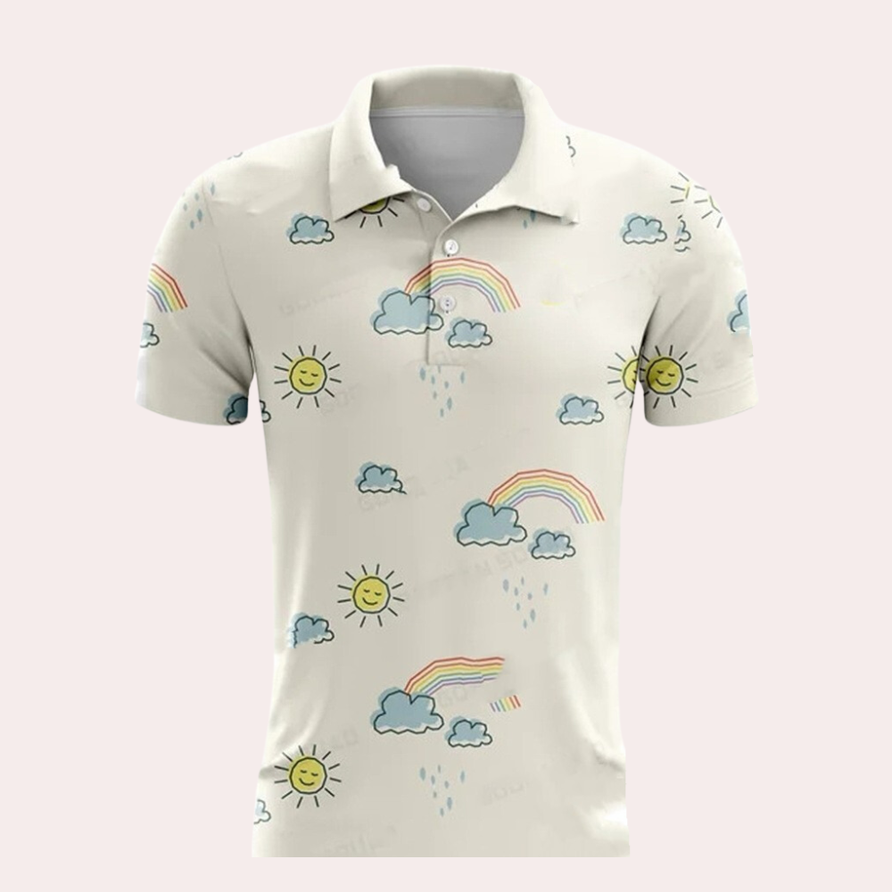 Sommerliches Herren-Poloshirt – Bequeme Passform – Sven
