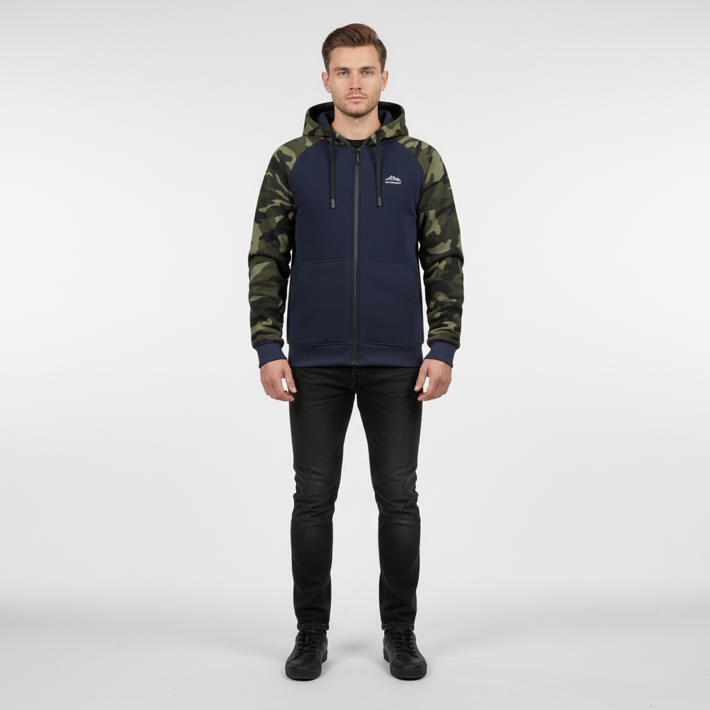 Camo Fleecejacke Für Herren - Dominik