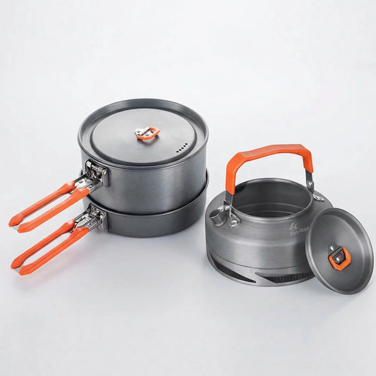 Camping-Kochset Mit Wärmetauscher - Hikepot