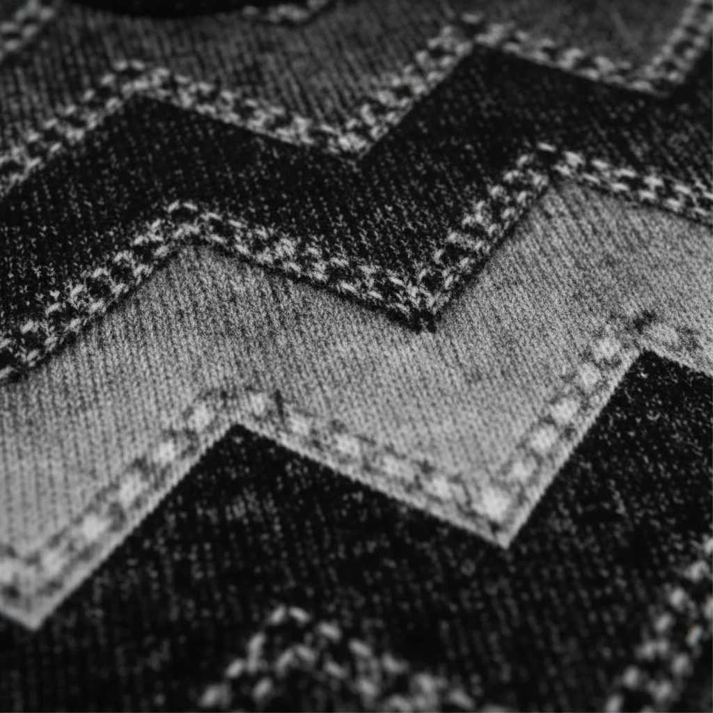 Chevronmuster Strickpullover - Isabella