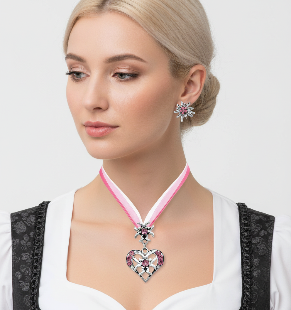 Choker Mit Herzanhänger - NobleDream