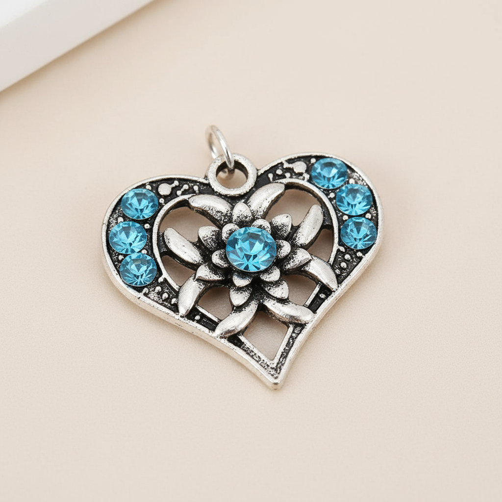 Choker Mit Herzanhänger - NobleDream