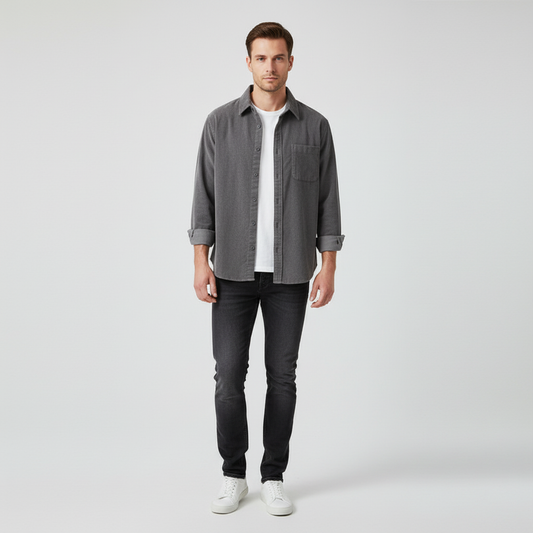 Corduroy Herrenhemd -  Noah