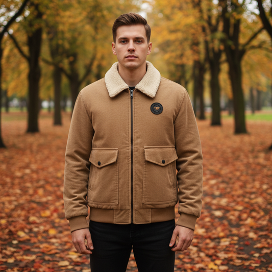 Corduroy Jacke Mit Fleece - Joachim