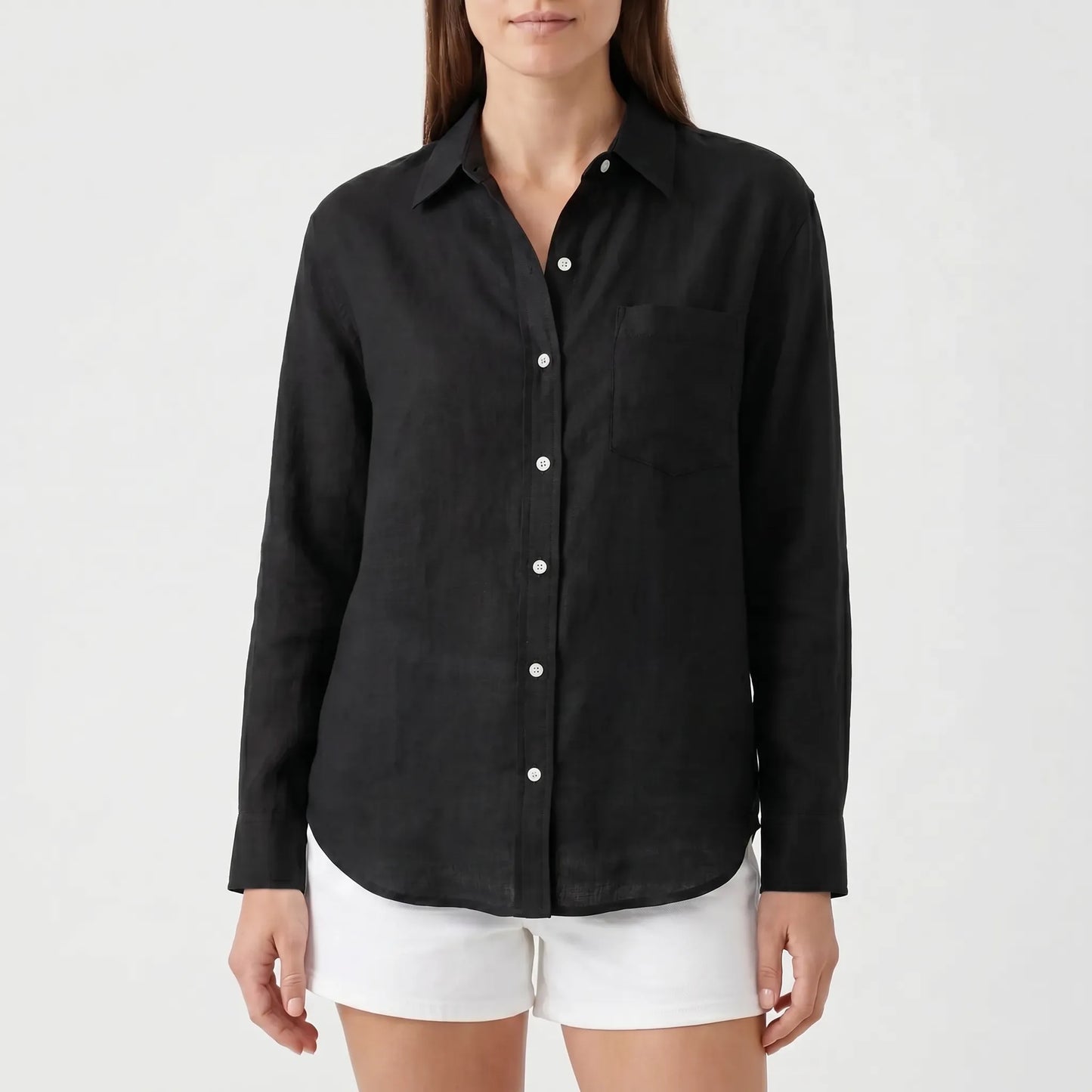 Damenbluse Hellblau - Rosalie