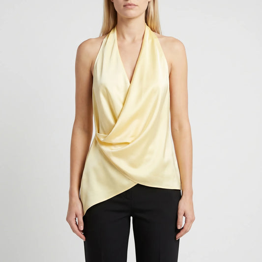 Damenoberteil Mit Neckholder Und Raffung - Candace