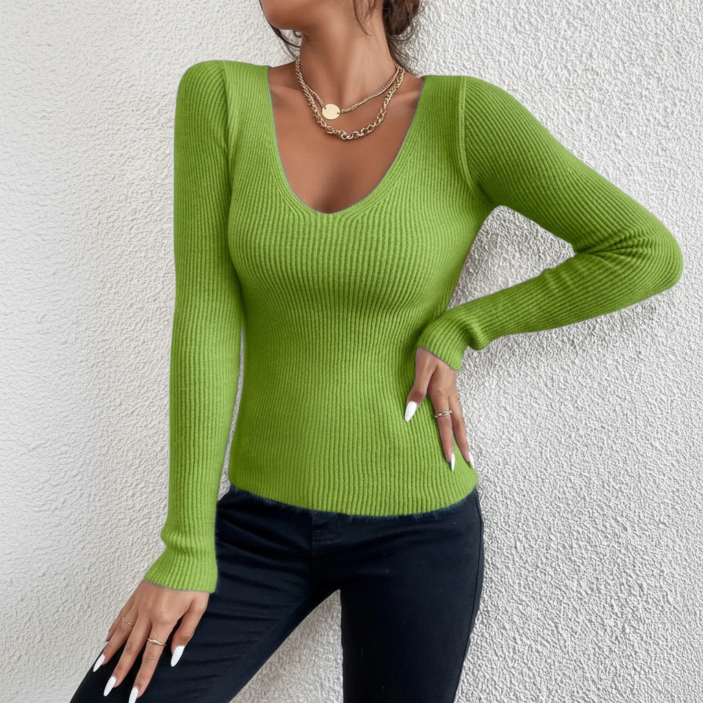 Damenstrickpullover -  Solveig