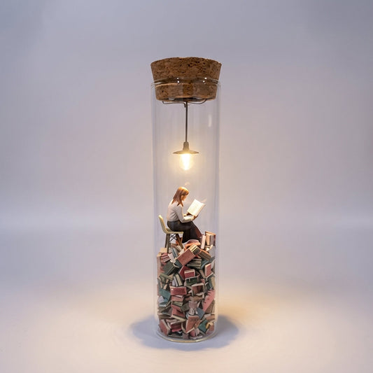 Decorative Bookshelf Mood Lamp - Finecraft