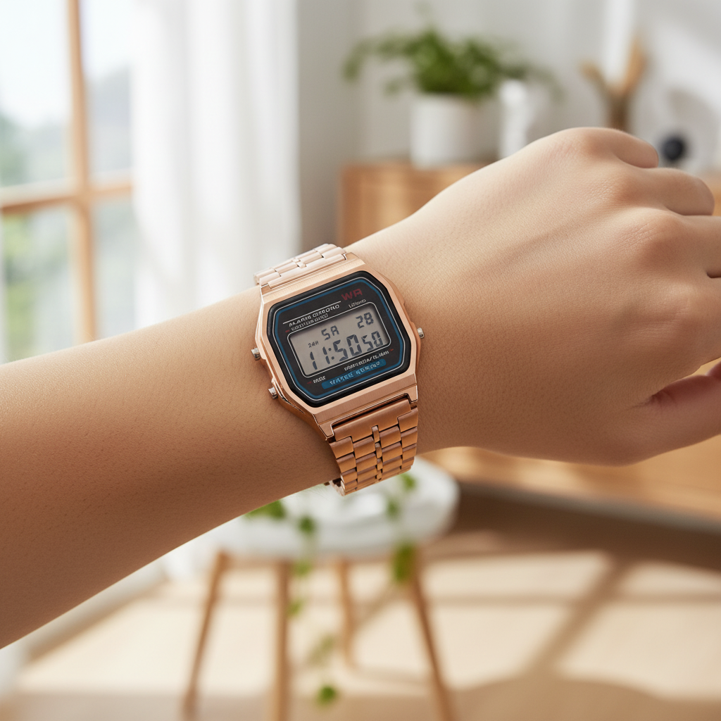 Digitale Armbanduhr - StyleFocus