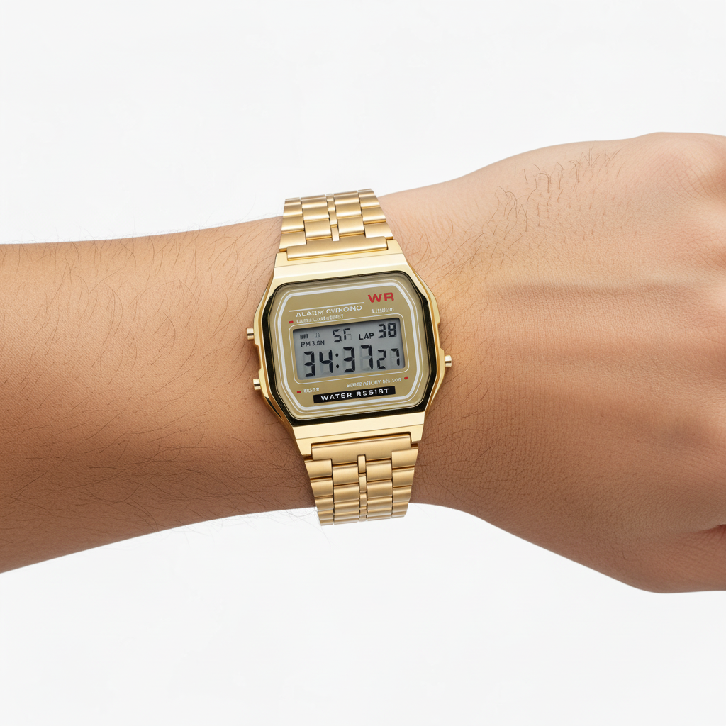 Digitale Armbanduhr - StyleFocus