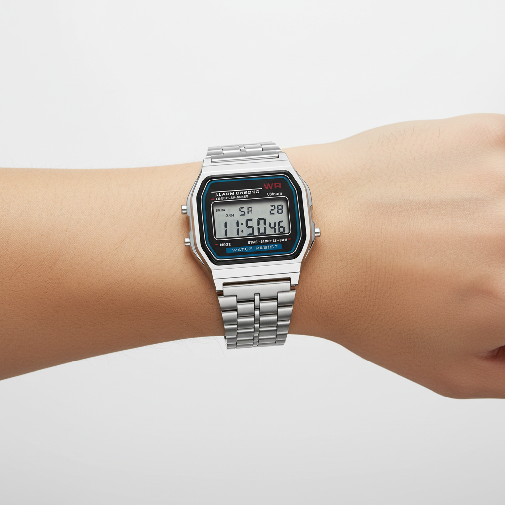 Digitale Armbanduhr - StyleFocus