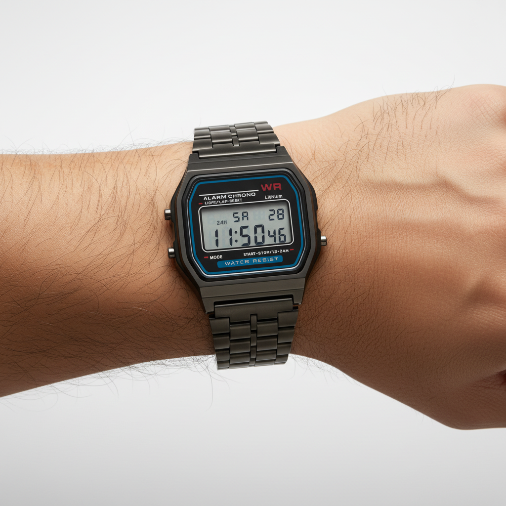 Digitale Armbanduhr - StyleFocus