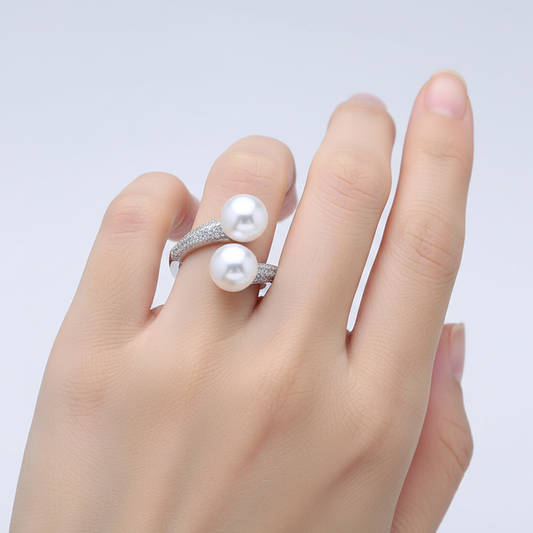 Echter Perlring - GlimmerLight