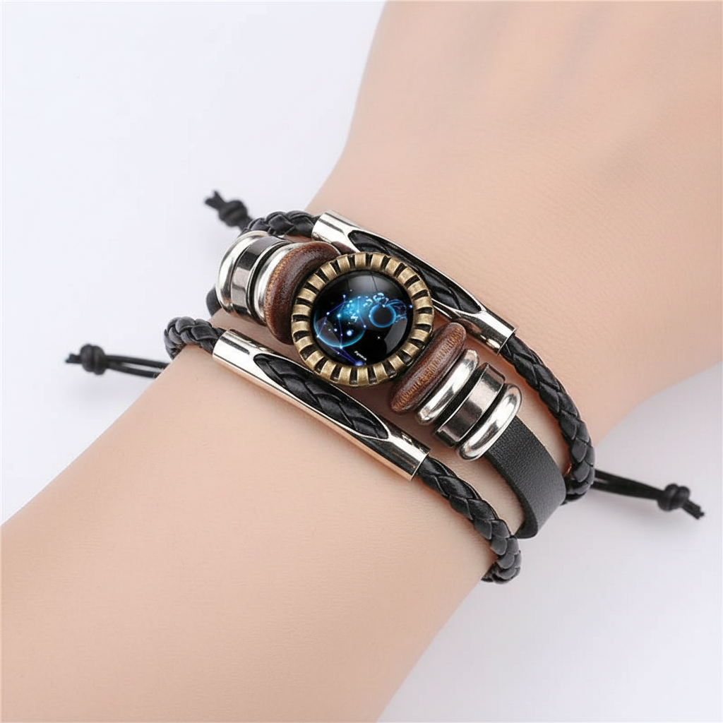 Edelstahl Retro-Armband - ZodiacBand