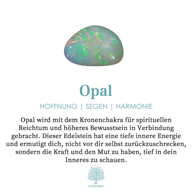 Edelsteinkette Mit Anhänger - HexaJewelry