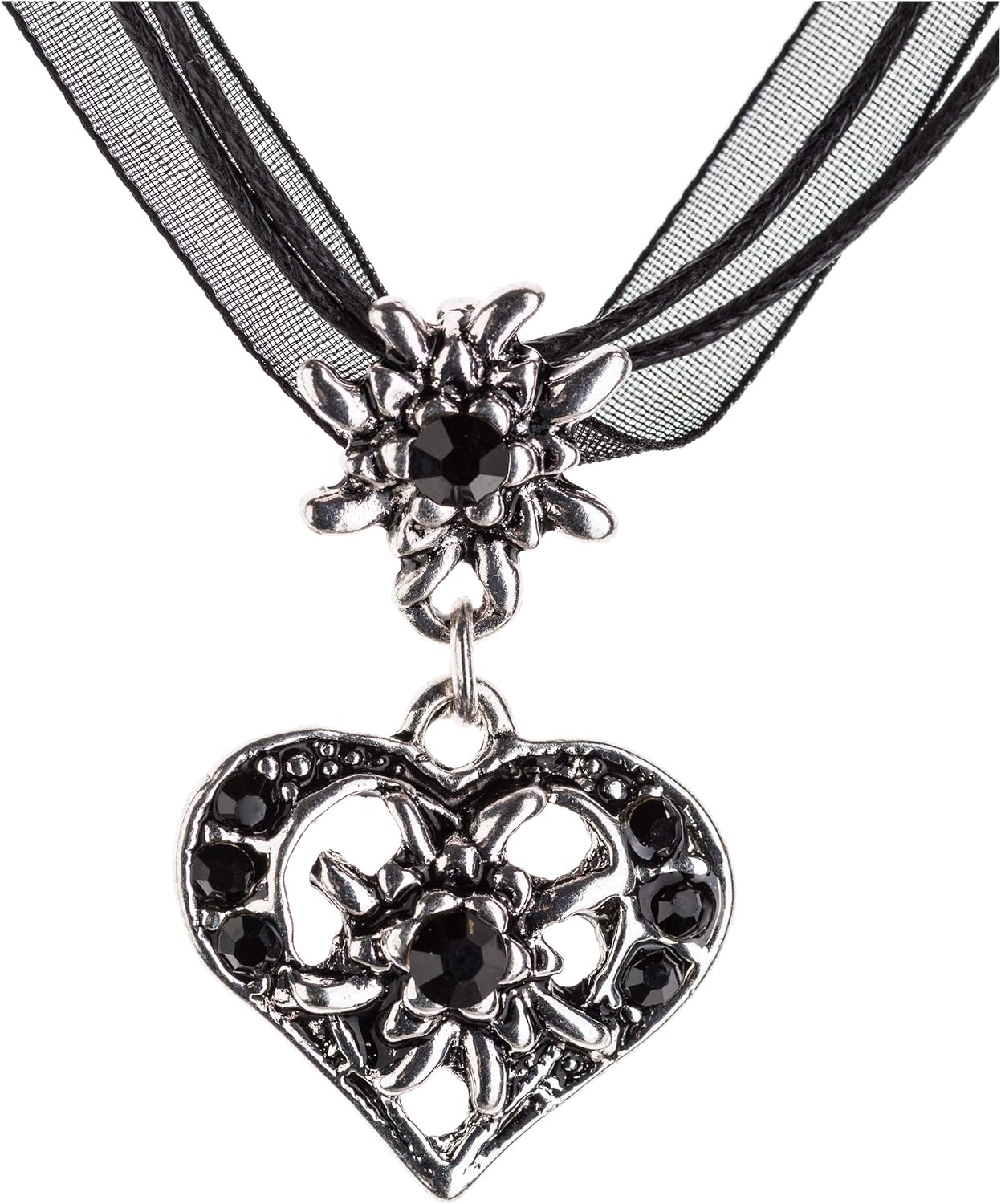 Edelweiß-Herzanhänger - EdelheartNecklace