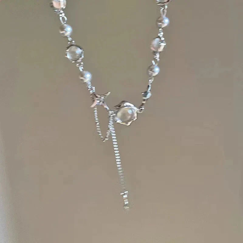 Einstellbare Halskette - SparklePearl