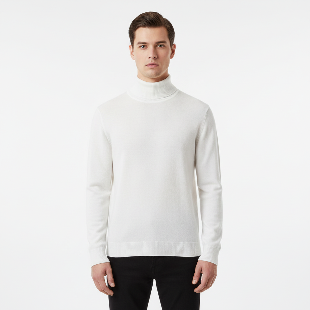 Elegant Geschnittene Rollkragenpullover - Harald