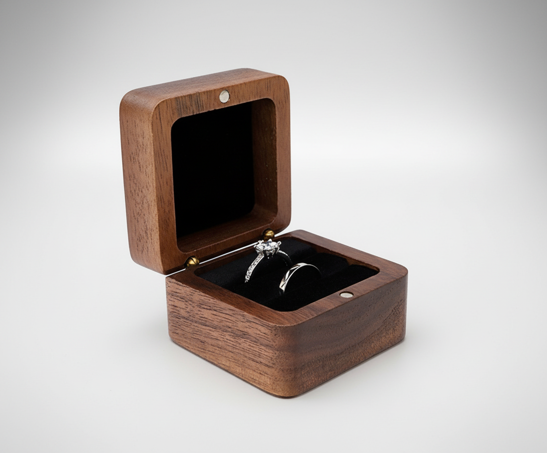 Elegante Aufbewahrungsbox - WoodTreasure