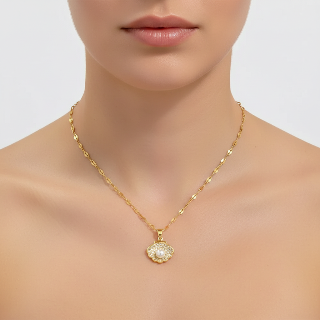 Elegante Muschelkette - ShellGleam