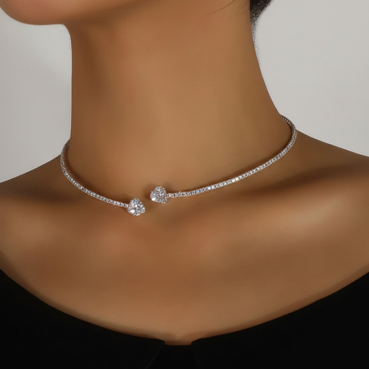 Elegante Zirkonia Halskette - ZirconiaNecklace