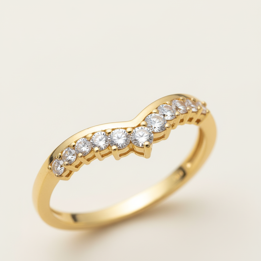 Eleganter Kronenring - CrownGlow