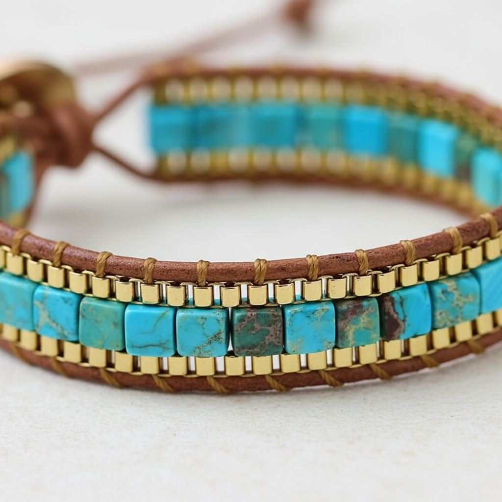 Elegantes Armband Aus Türkis - CircleStone