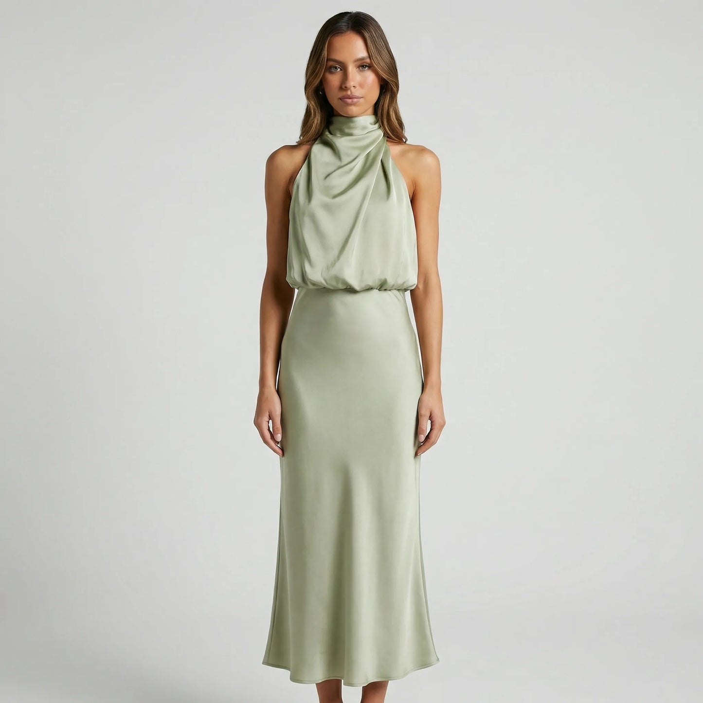 Elegantes Partykleid In Glänzender Ausführung - Gail