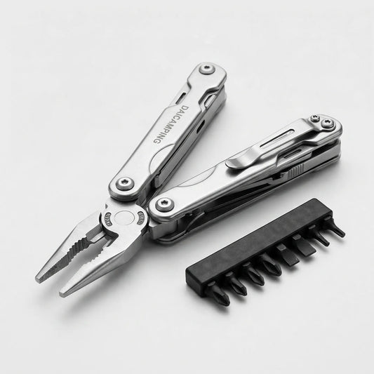 Faltbares Multitool Mit Zange Und Bits - Clampex