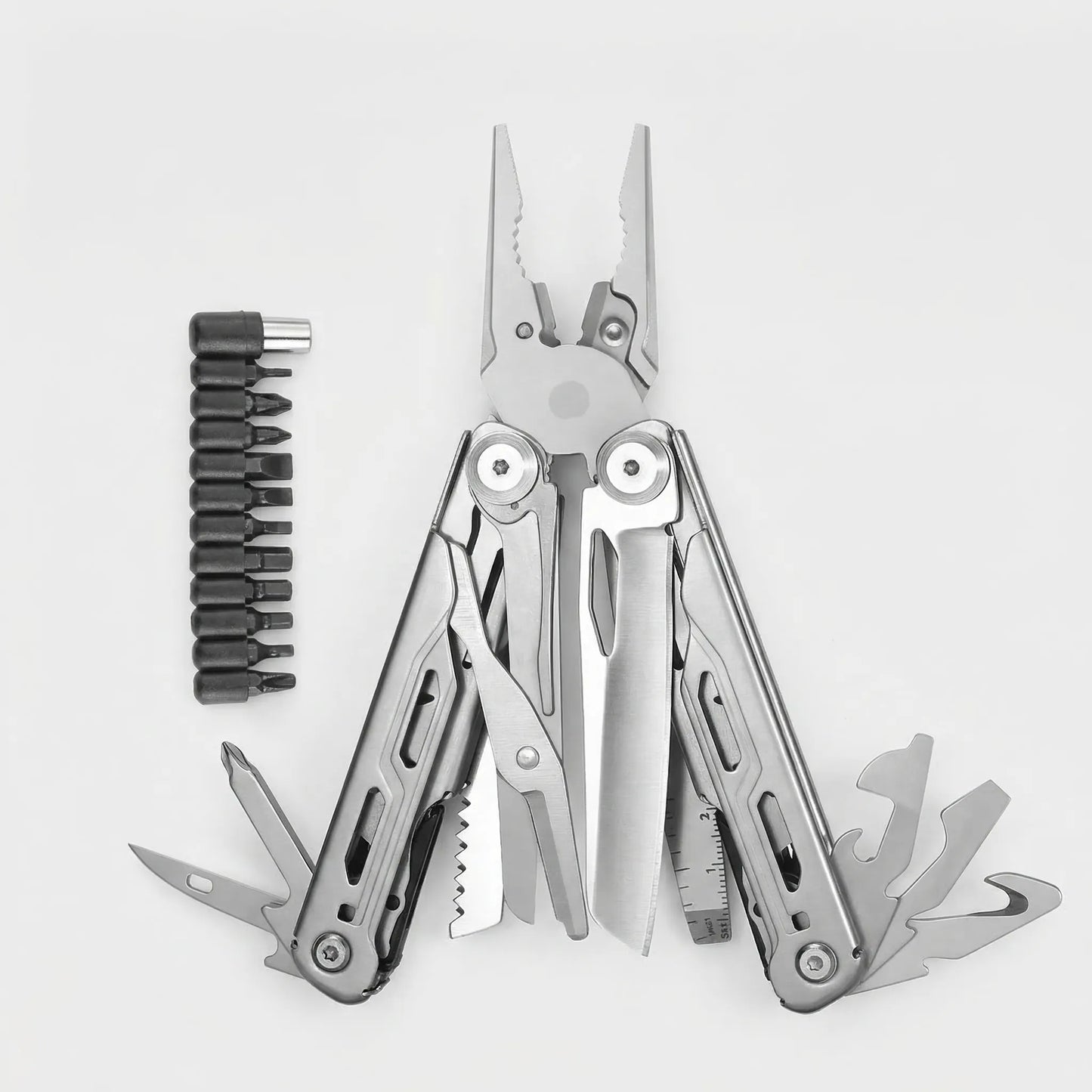Faltbares Multitool Mit Zange Und Bits - Clampex