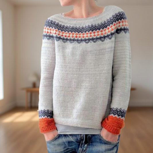 Femininer Strickpullover - Hildegard