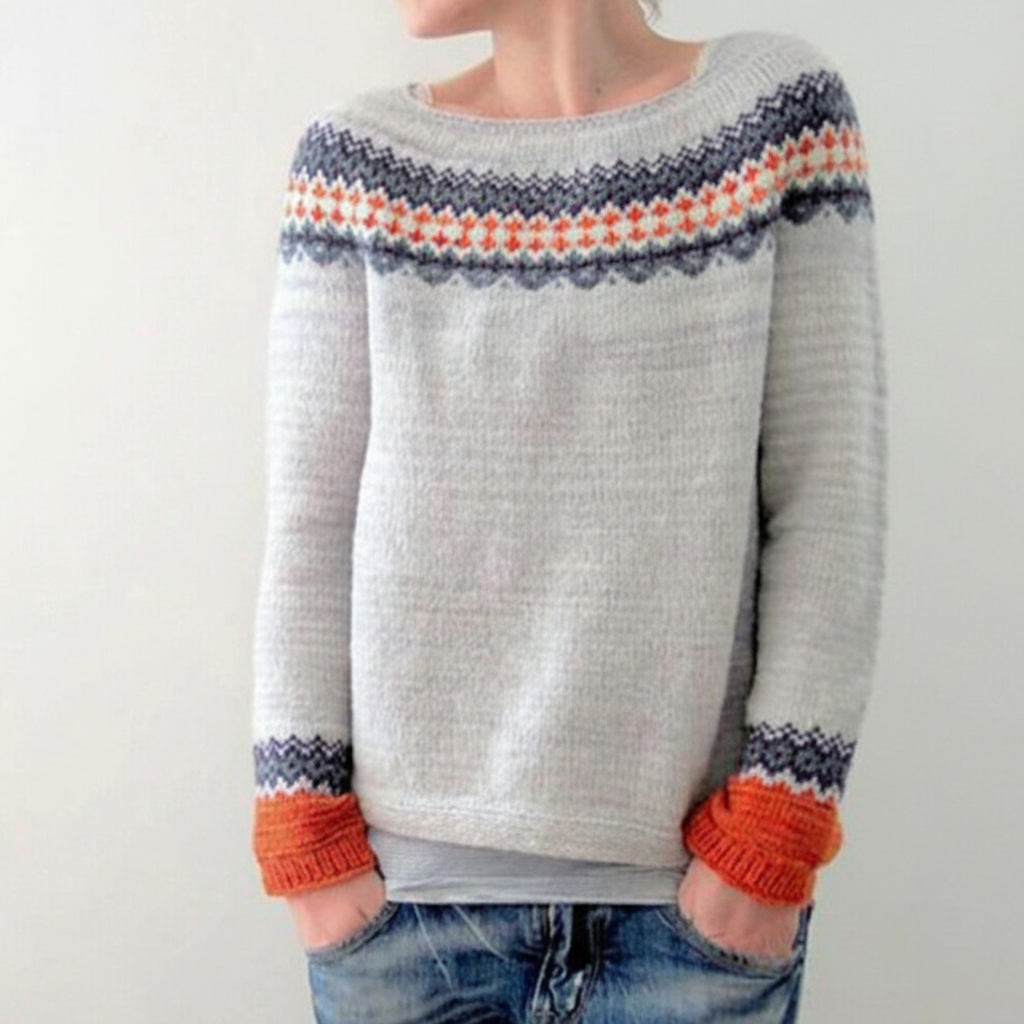 Femininer Strickpullover - Hildegard