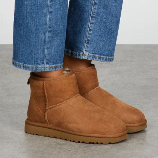 Fleecegefütterte Damenstiefel - Mathilda