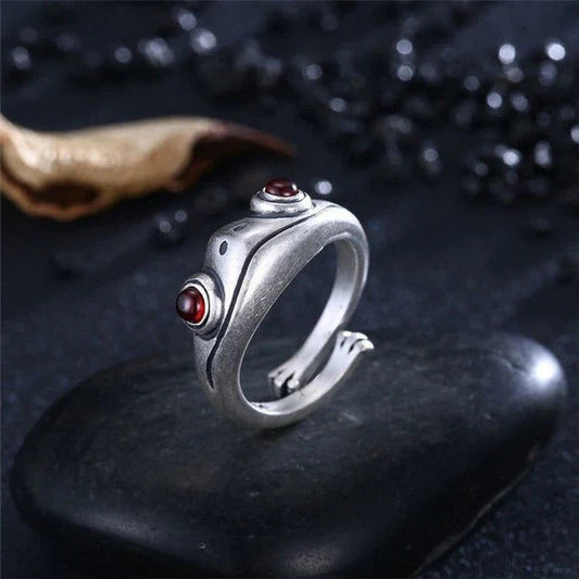 Silberring mit einzigartigem Design – Pixie
