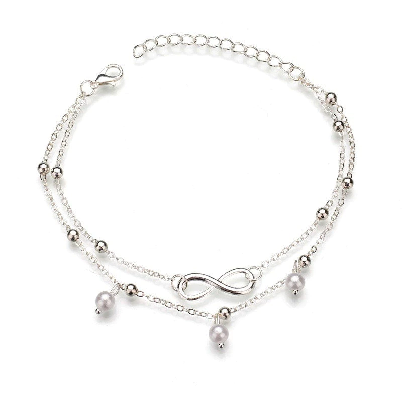 Fußkettchen Aus Silber - AnkleCharm
