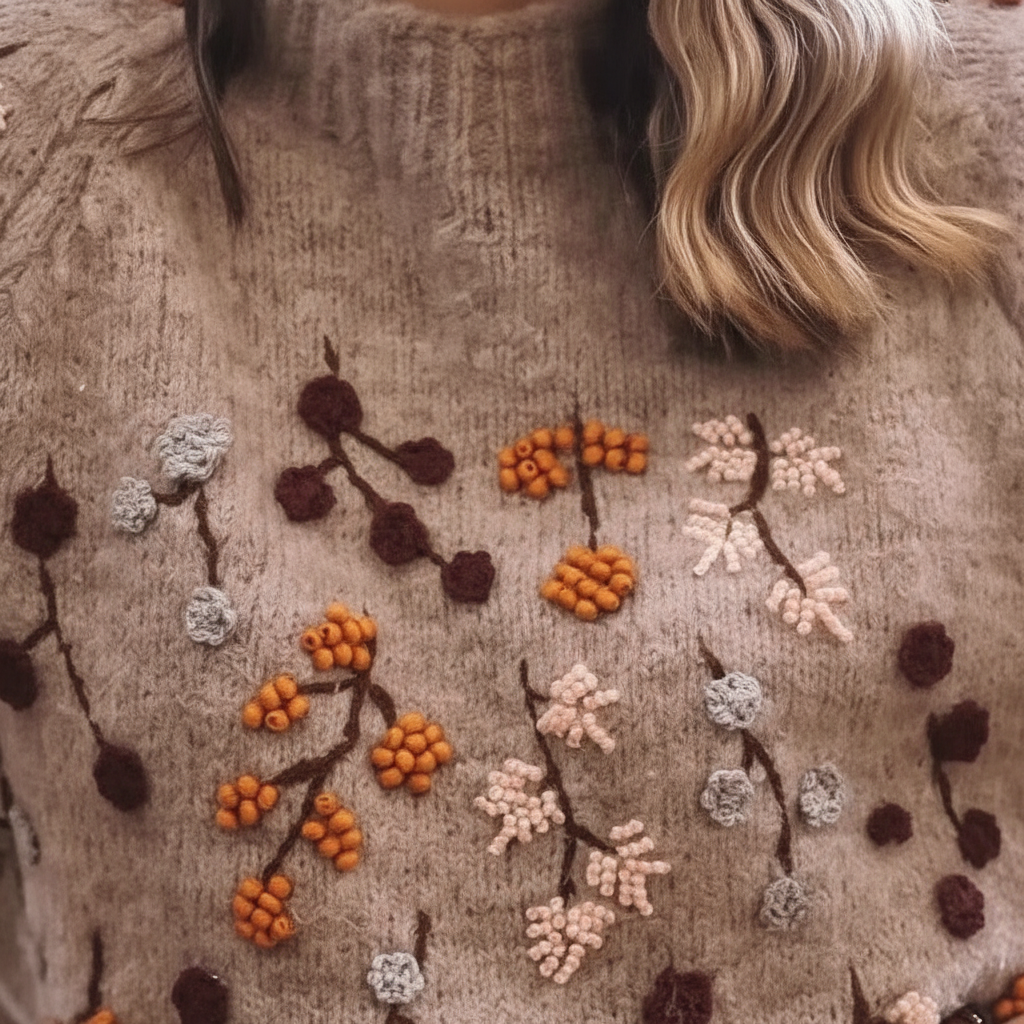 Gebreide Damenpullover -  Charlotte